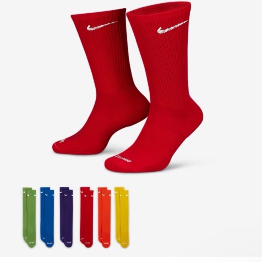 Nike Everyday Plus Cushioned
Training Crew Socks (6 Pairs) - Picture 16 of 16